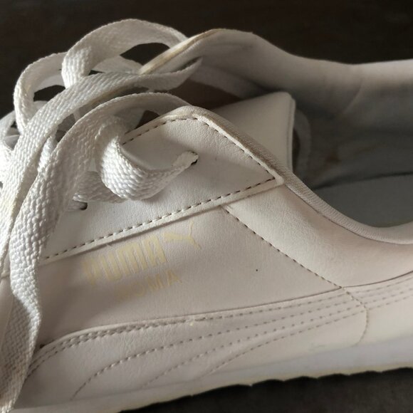 White Puma Roma Size 11 good condition - Picture 5 of 7